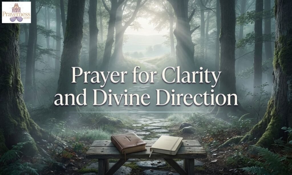 Prayer for Clarity and Divine Direction