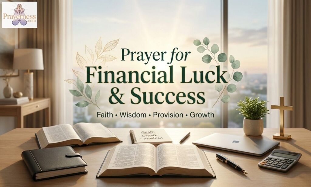 Prayer for Financial Luck and Success