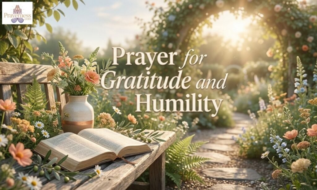 Prayer for Gratitude and Humility