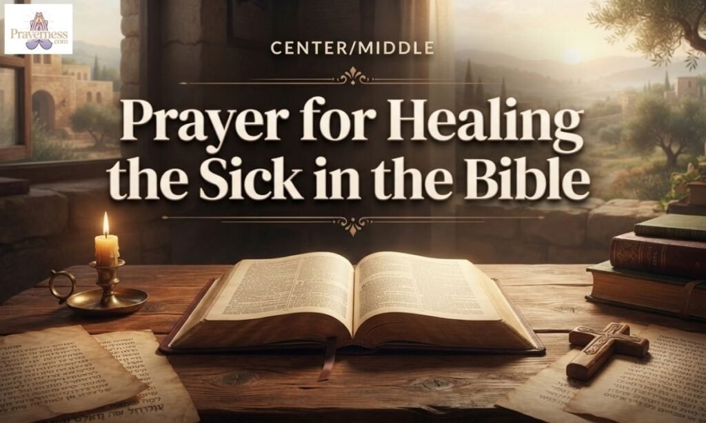 Prayer for Healing the Sick in the Bible