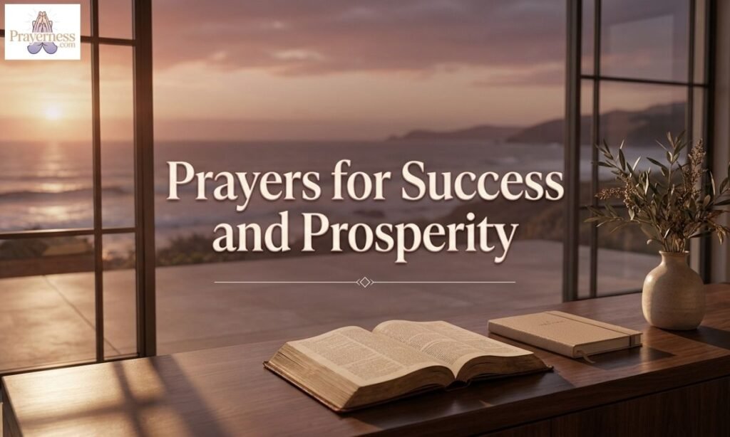 Prayers for Success and Prosperity
