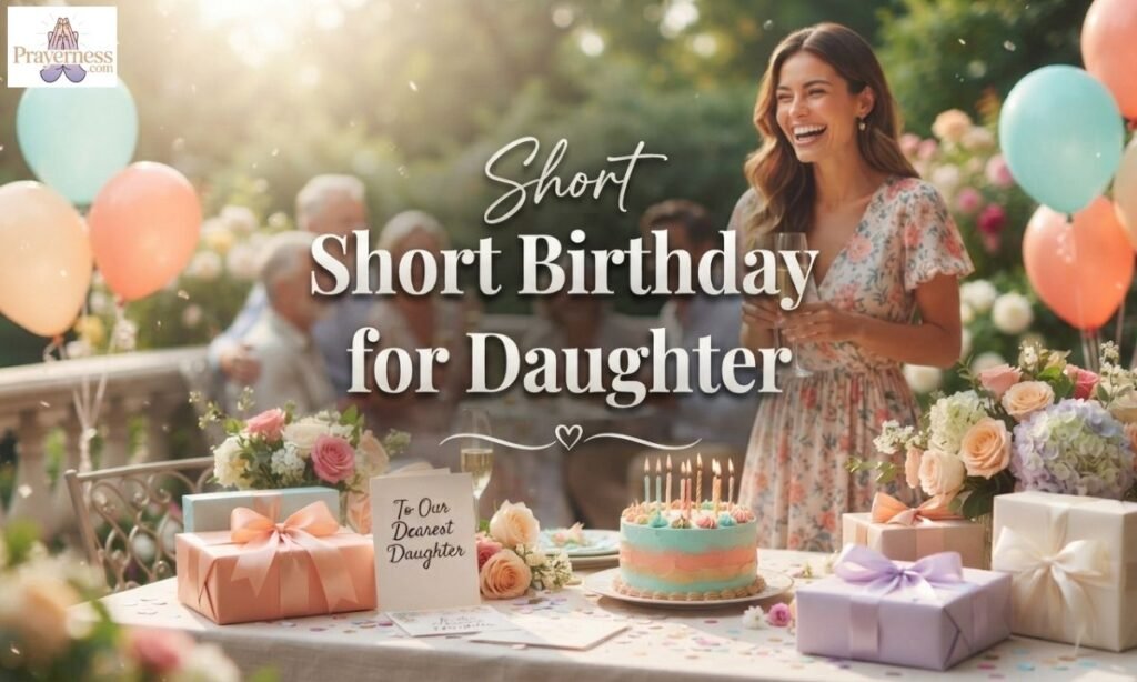 Short Birthday Wishes for Daughter