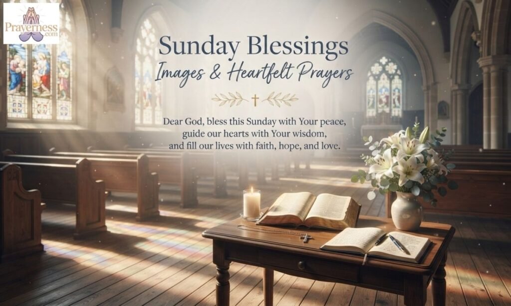 Sunday Blessings Images with Prayers