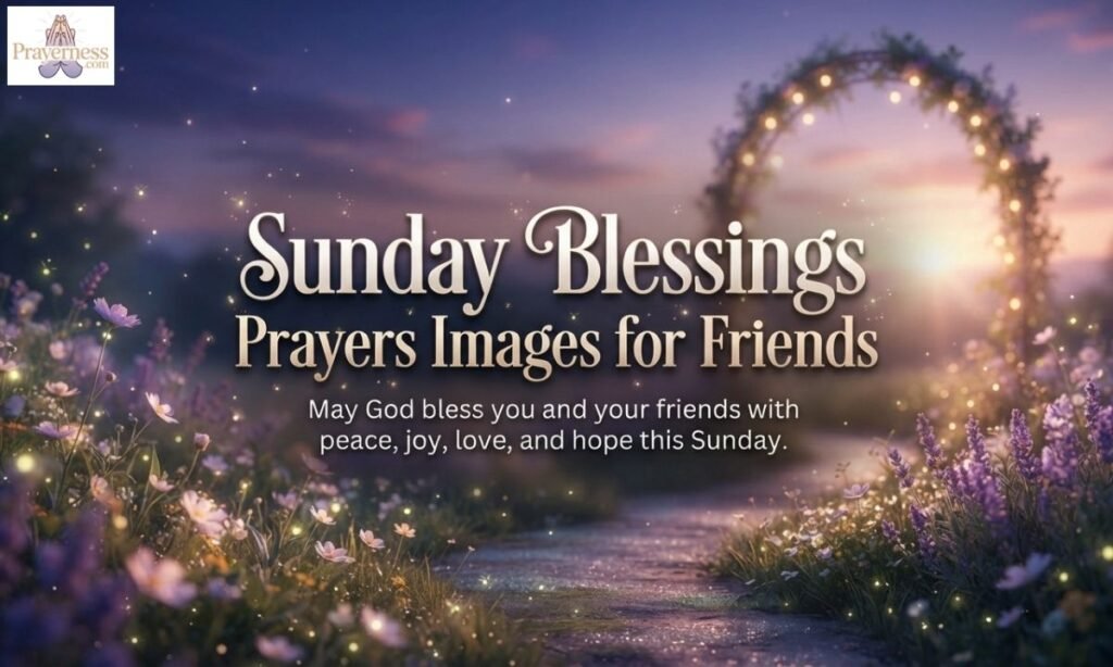 Sunday Blessings Prayers Images for Friends Gif