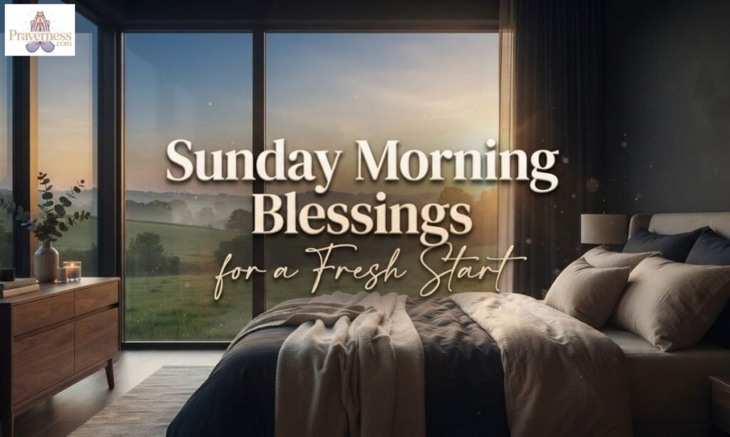 Sunday Morning Blessings for a Fresh Start