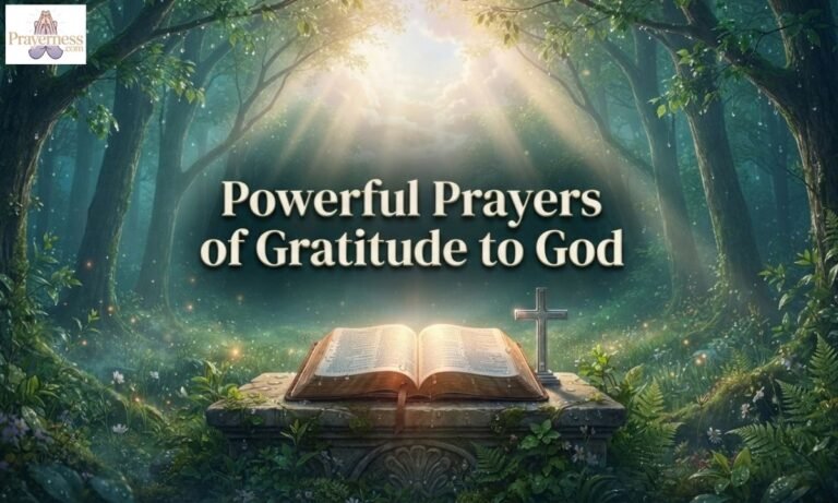 Thanksgiving Prayer for Thanksgiving Powerful Prayers of Gratitude to God