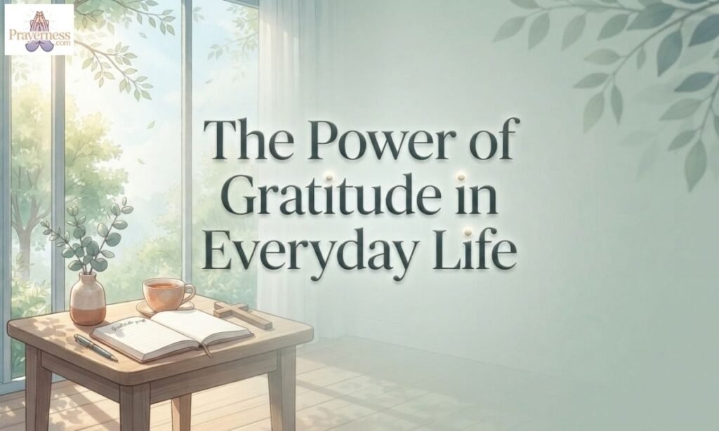 The Power of Gratitude in Everyday Life