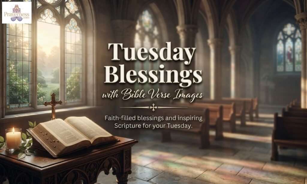 Tuesday Blessings with Bible Verse Images