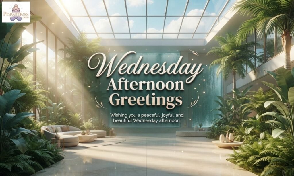 Wednesday Afternoon Greetings