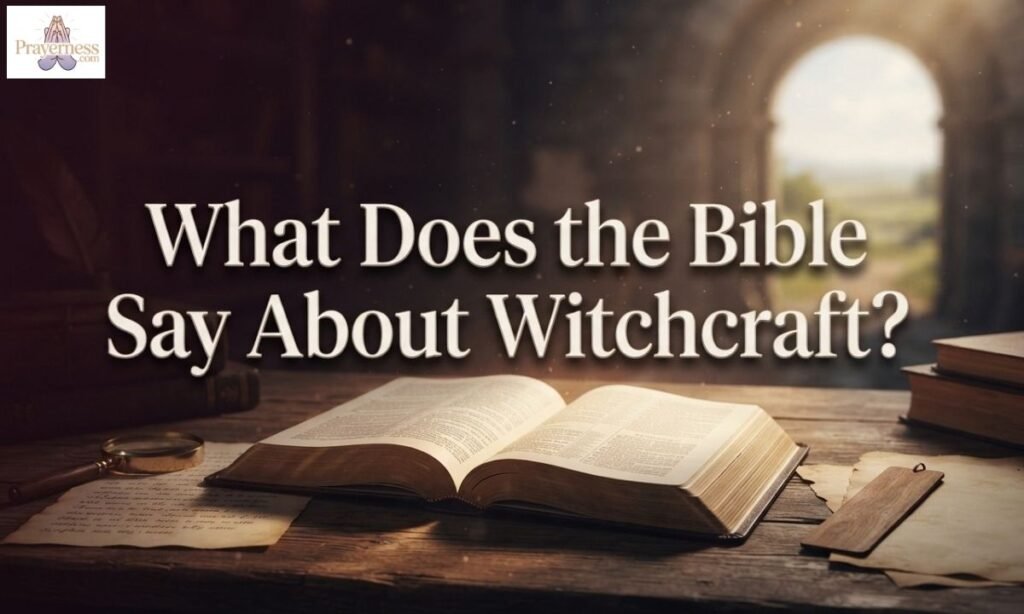 What Does the Bible Say About Witchcraft