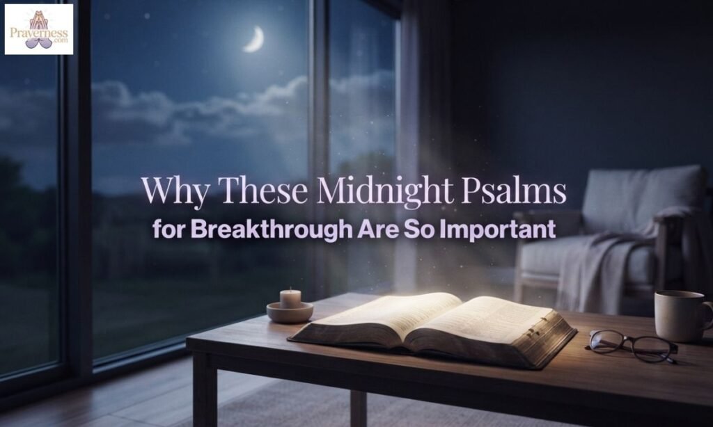 Why These Midnight Psalms for Breakthrough Are So Important