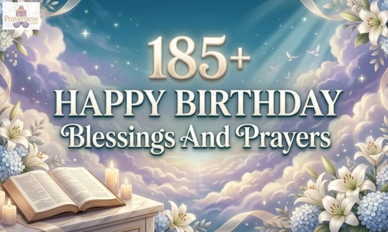 185+ Happy Birthday Blessings And Prayers For Your Loved Ones