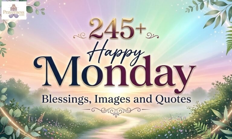 245+ Happy Monday Blessings, Images and Quotes