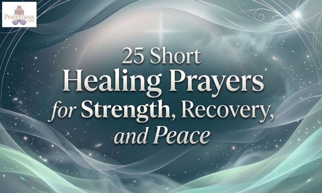 25 Short Healing Prayers for Strength, Recovery, and Peace