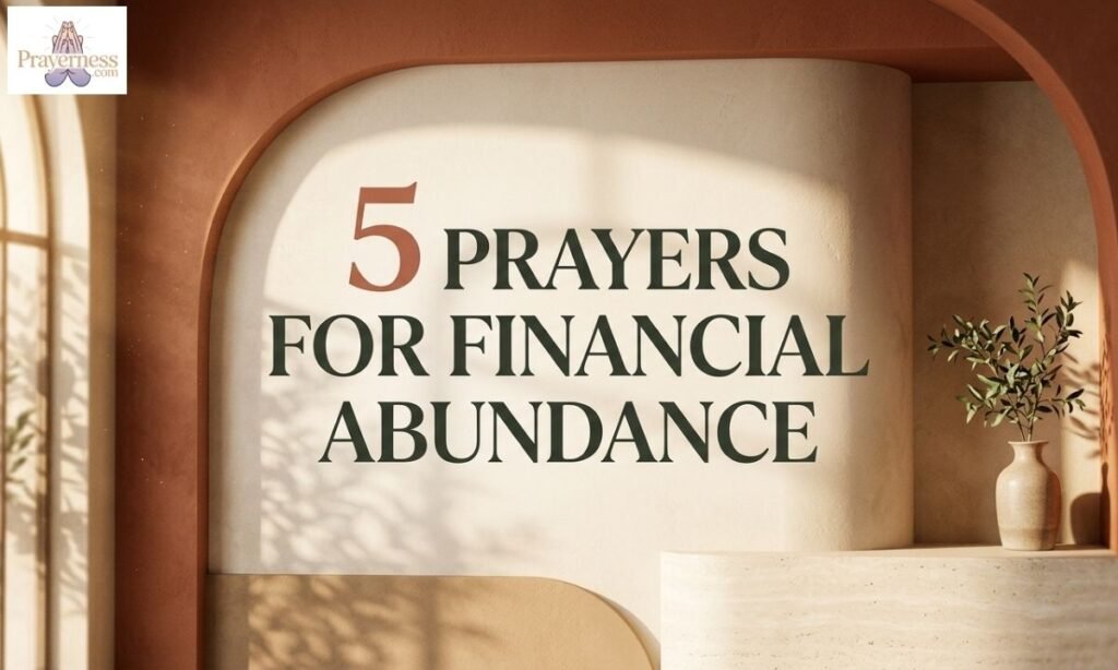 5 Prayers for Financial Abundance