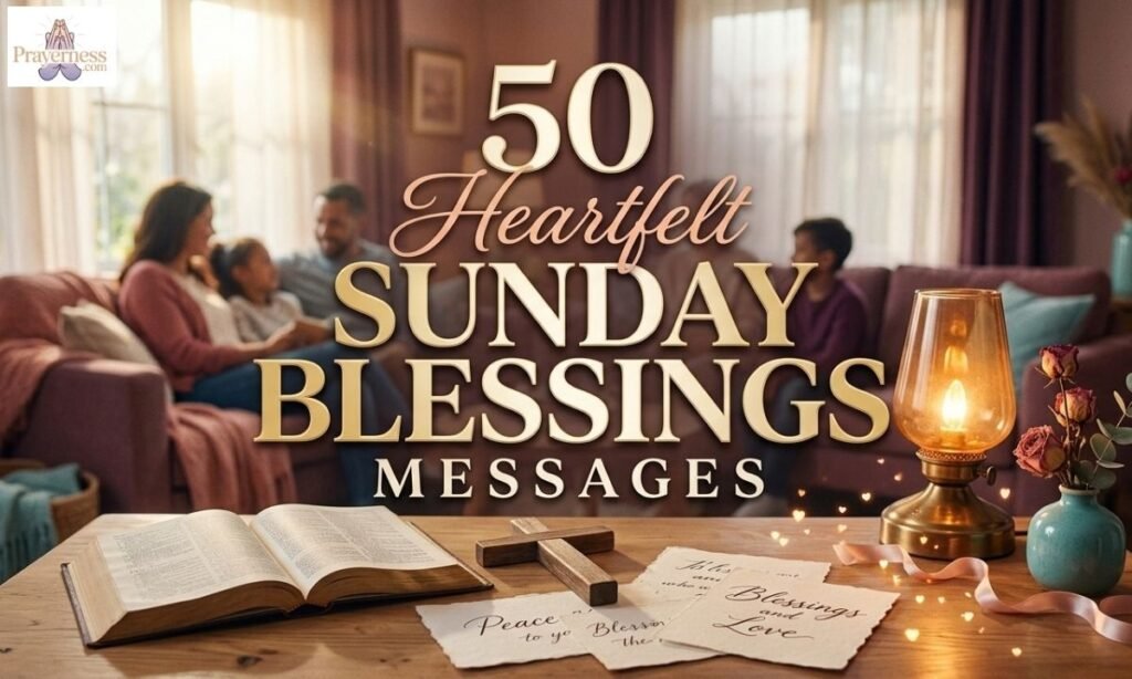 50 Heartfelt Sunday Blessings Messages