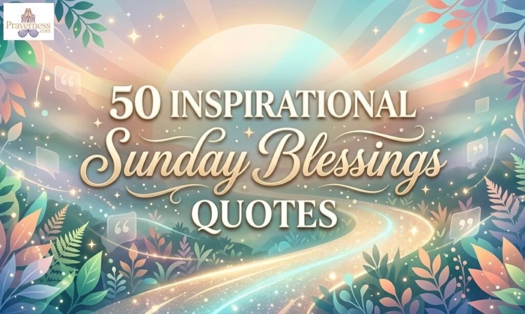 50 Inspirational Sunday Blessings Quotes