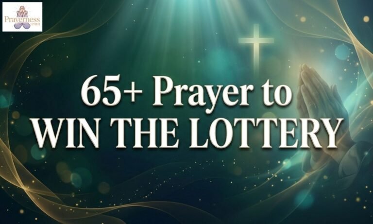 65+ Prayer to Win the Lottery Ask for Blessings & Luck