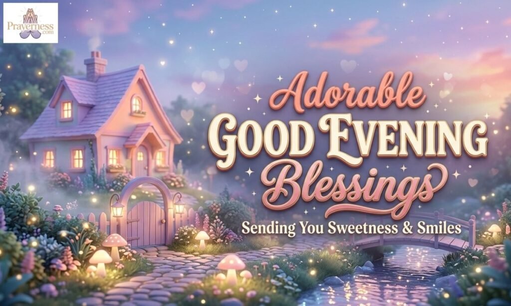 Adorable Good Evening Blessings