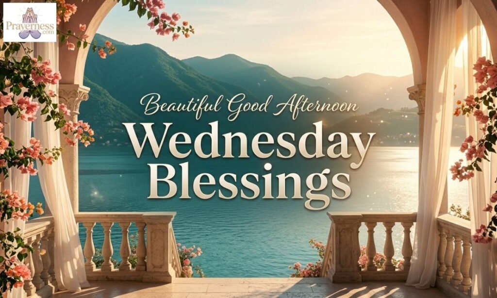Beautiful Good Afternoon Wednesday Blessings