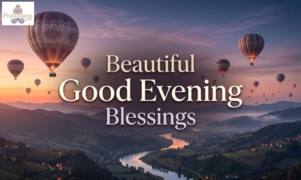 Beautiful Good Evening Blessings