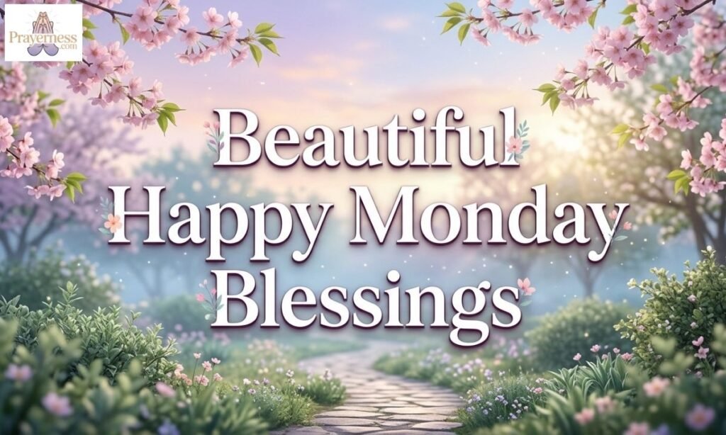 Beautiful Happy Monday Blessings