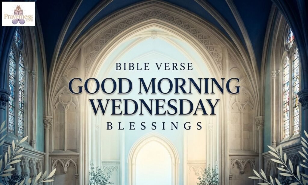 Bible Verse Good Morning Wednesday Blessings