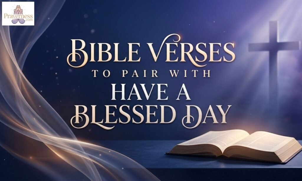 Bible Verses to Pair With Have a Blessed Day