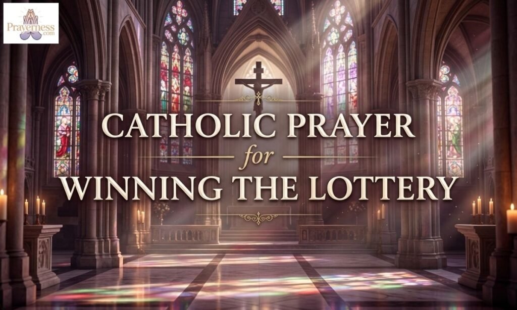 Catholic Prayer for Winning The Lottery