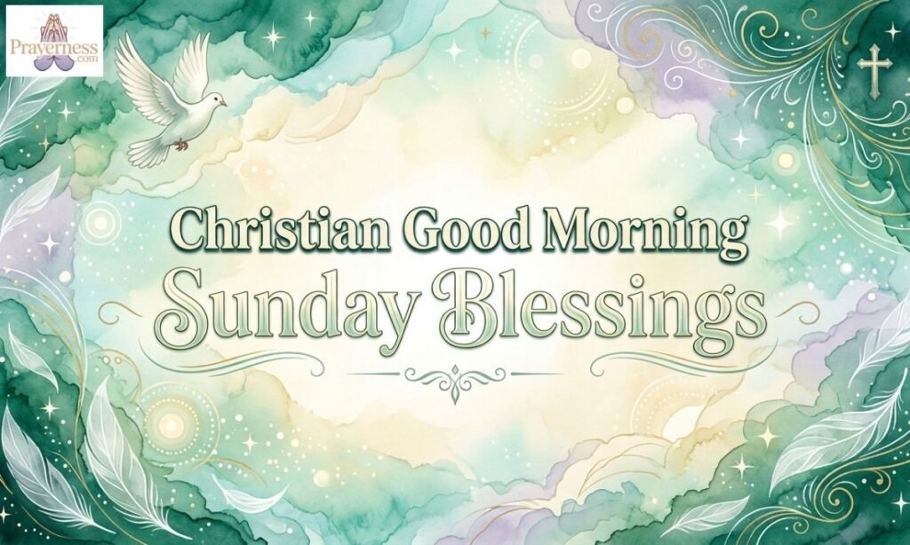 Christian Good Morning Sunday Blessings