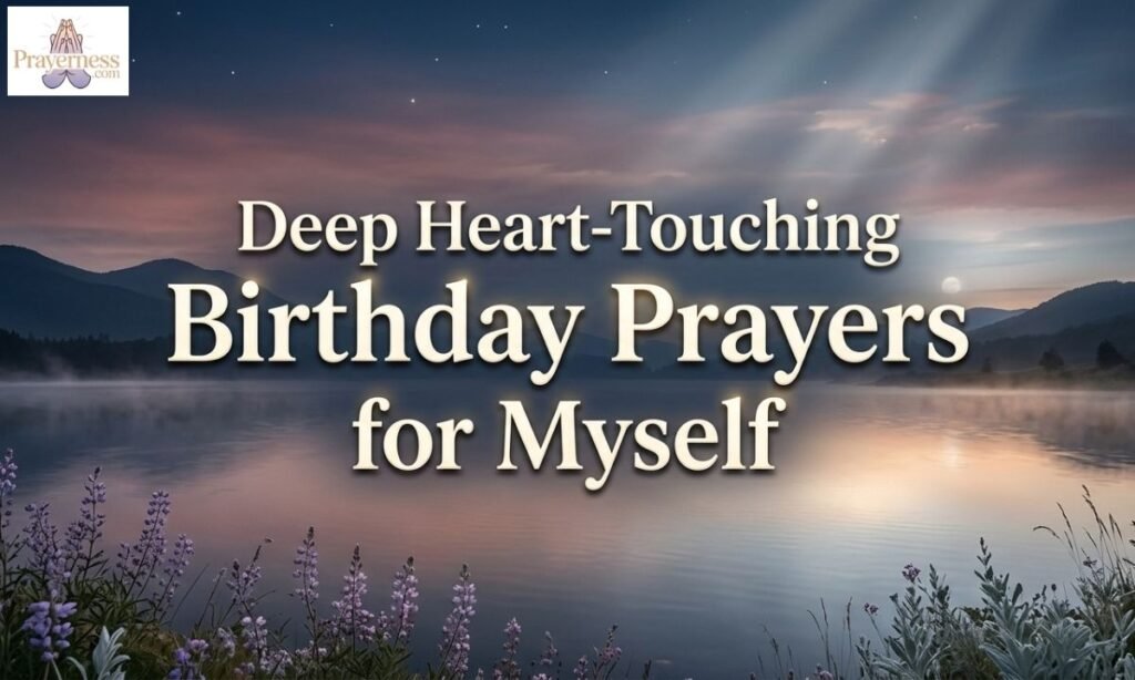 Deep Heart-Touching Birthday Prayers for Myself