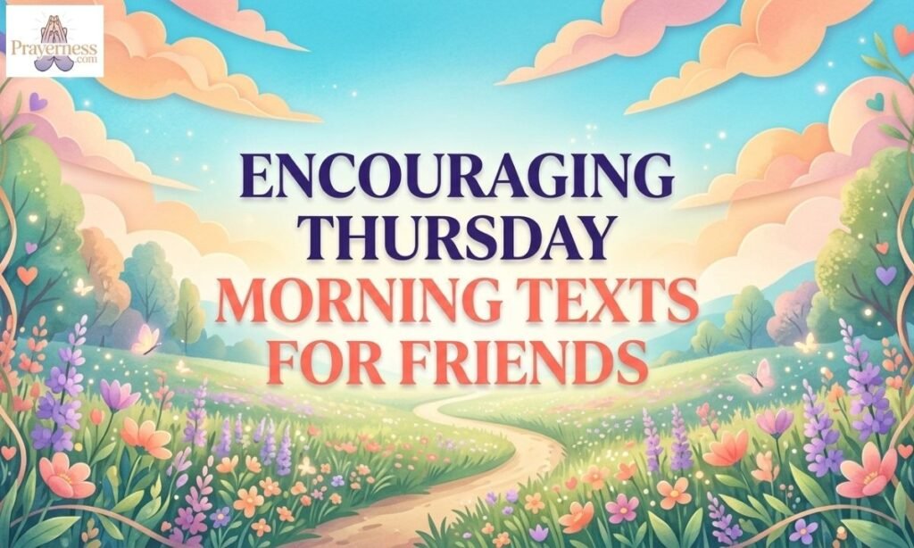 Encouraging Thursday Morning Texts for Friends