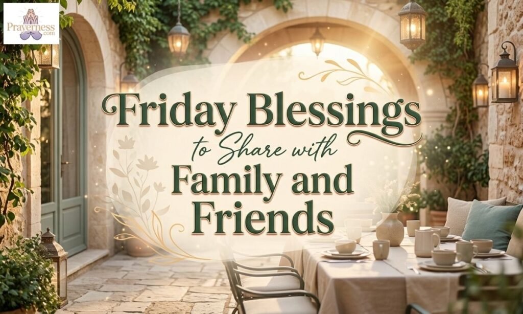 Friday Blessings to Share with Family and Friends