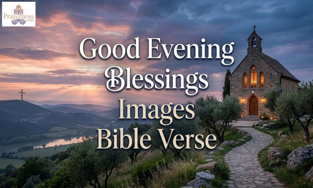 Good Evening Blessings Images Bible Verse