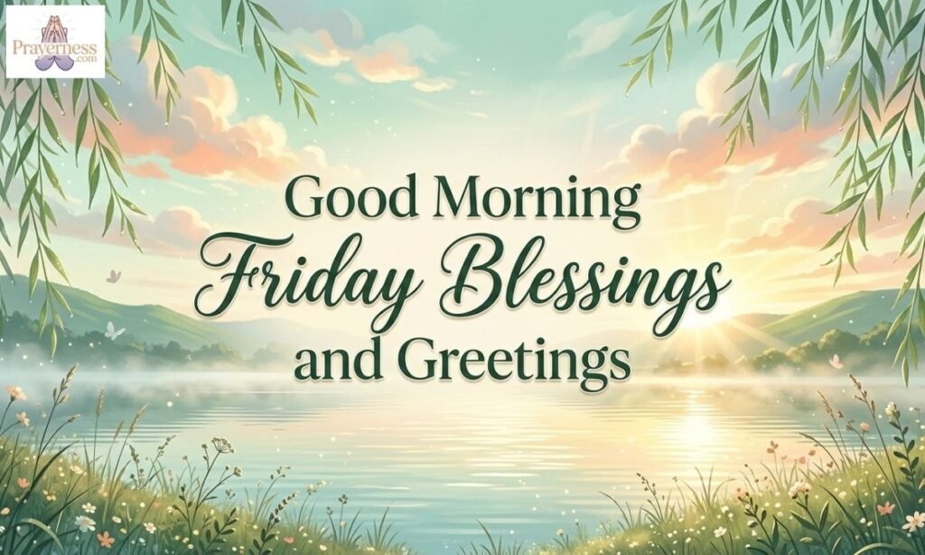 Good Morning Friday Blessings and Greetings
