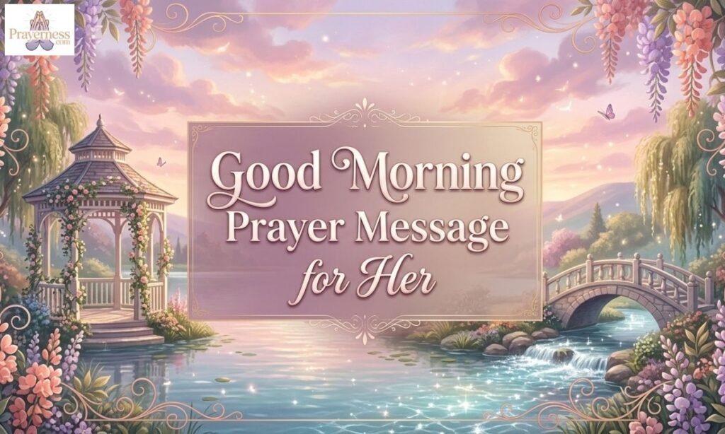 Good Morning Prayer Message for Her