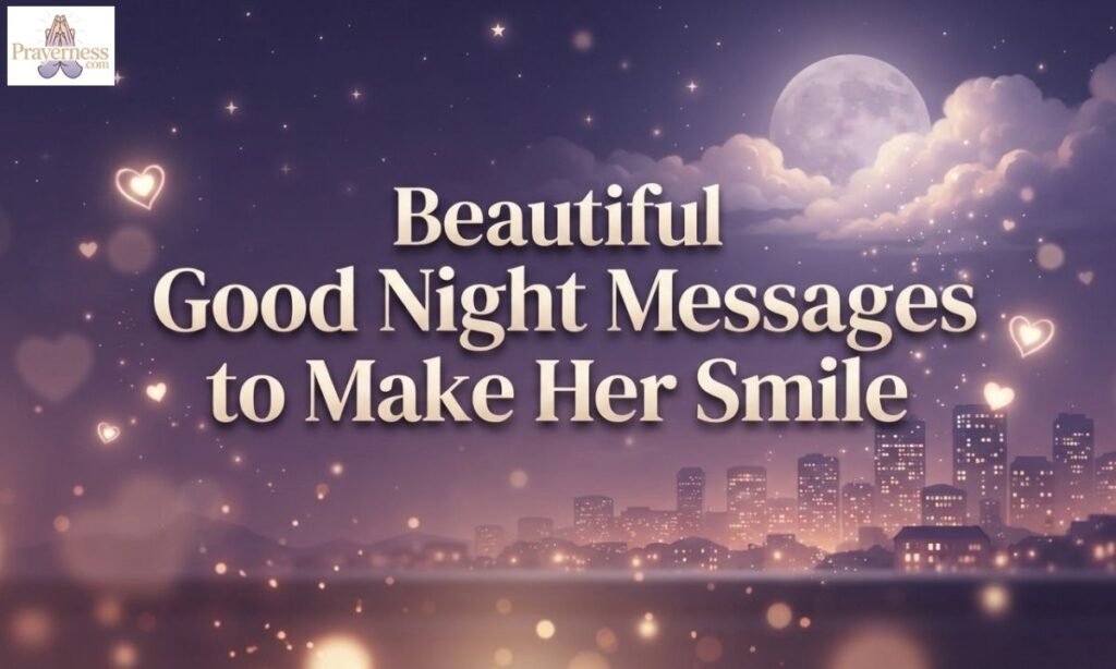 Good Night Prayer Message for My Love