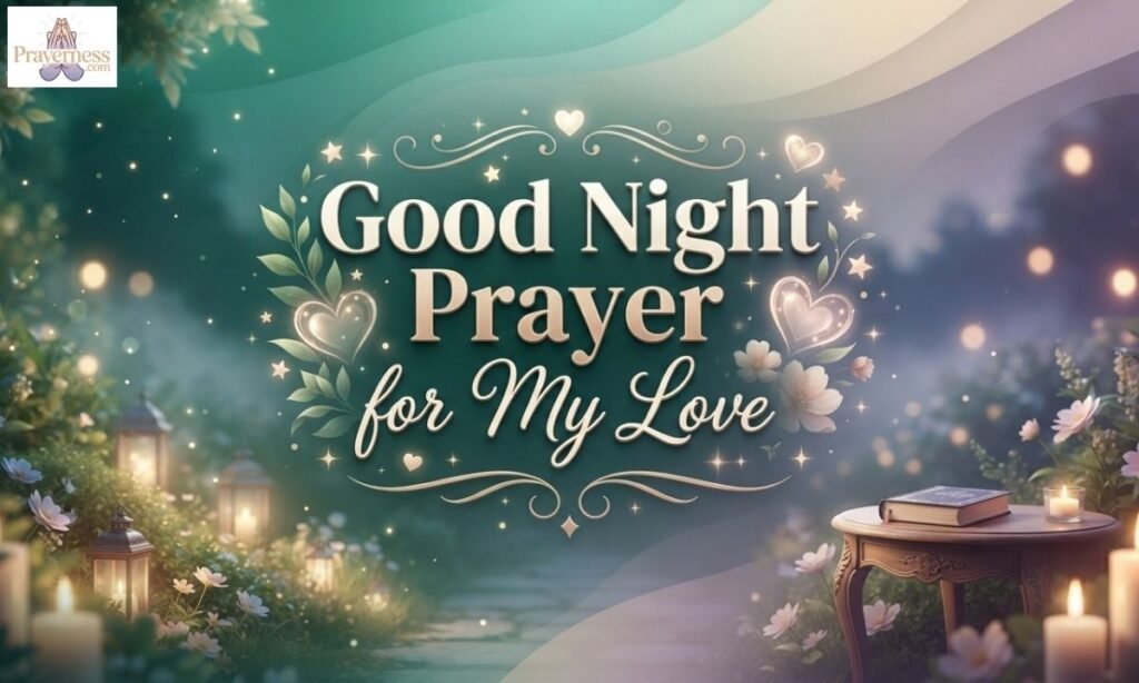 Good Night Prayer for My Love