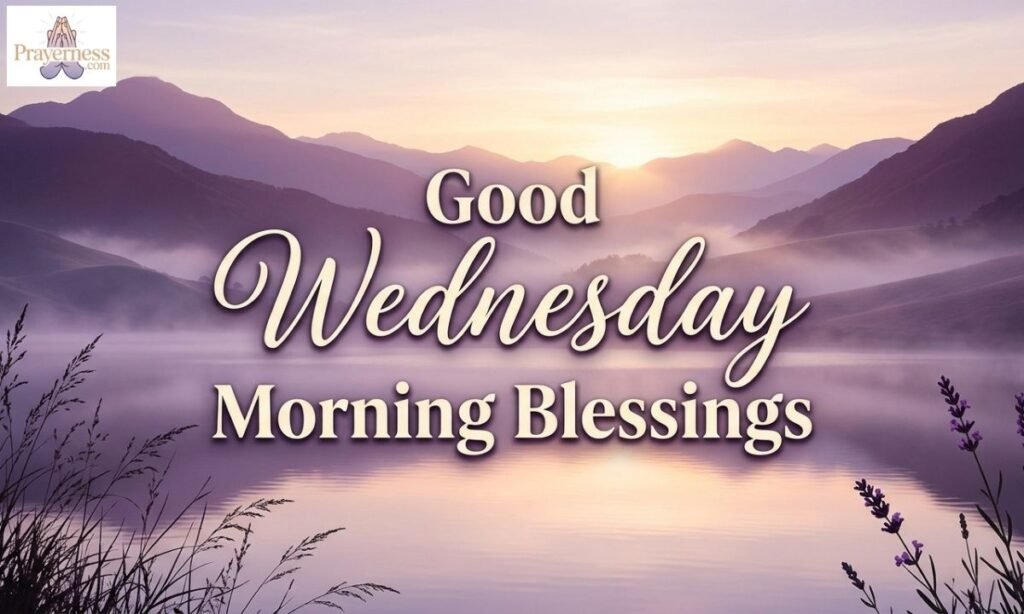 Good Wednesday Morning Blessings