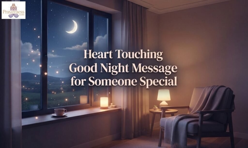Heart Touching Good Night Message for Someone Special