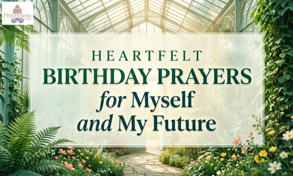 Heartfelt Birthday Prayers for Myself and My Future