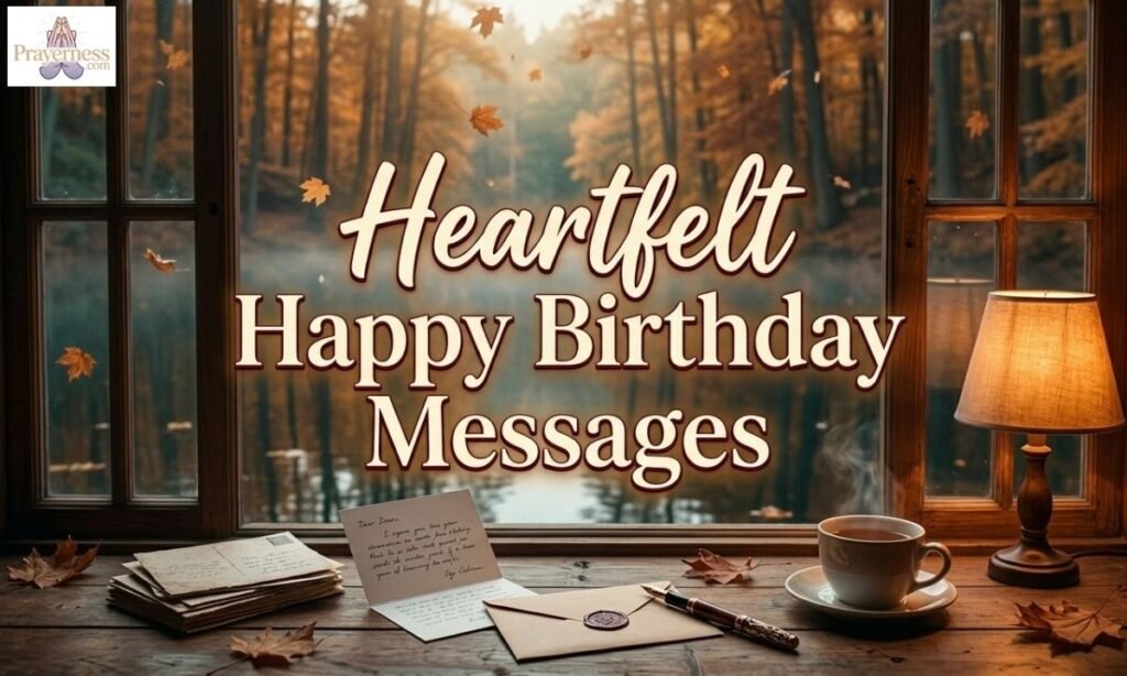 Heartfelt Happy Birthday Messages