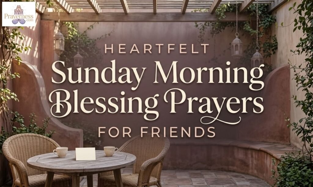 Heartfelt Sunday Morning Blessing Prayers for Friends