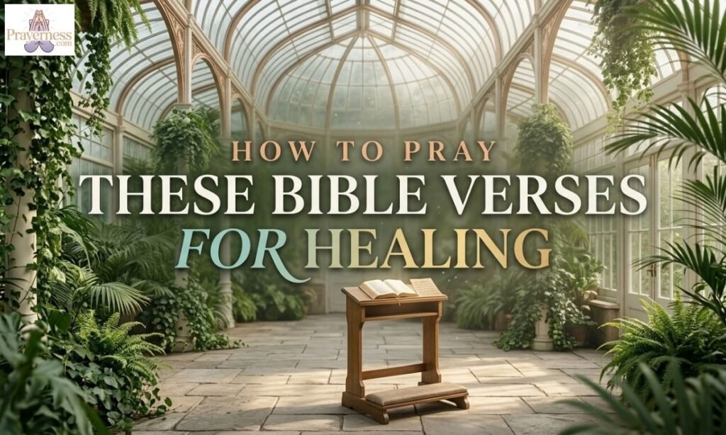 How to Pray These Bible Verses for Healing