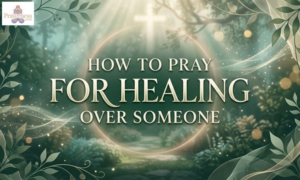 How to Pray for Healing Over Someone