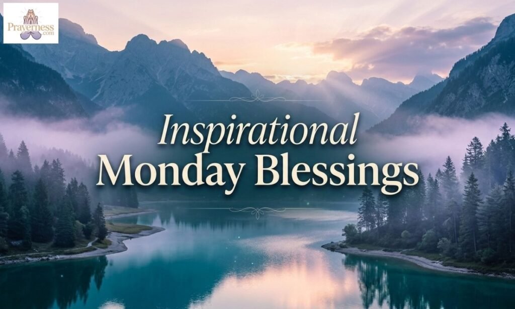 Inspirational Monday Blessings
