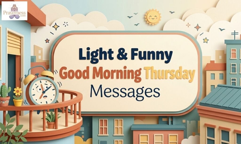 Light & Funny Good Morning Thursday Messages