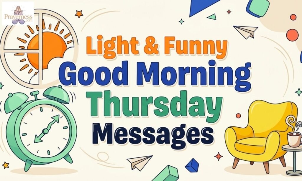 Light & Funny Good Morning Thursday Messages