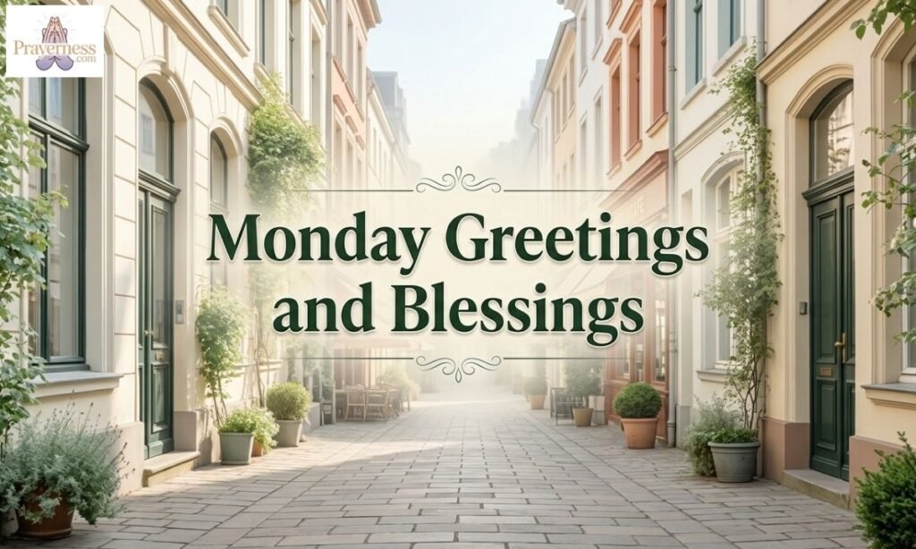 Monday Greetings and Blessings