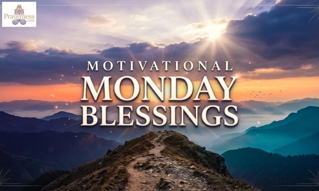 Motivational Monday Blessings